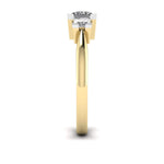 Classic Romance Solitaire Diamond Ring