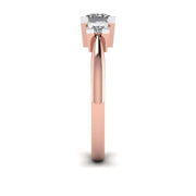 Classic Romance Solitaire Diamond Ring