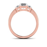 Classic Romance Solitaire Diamond Ring