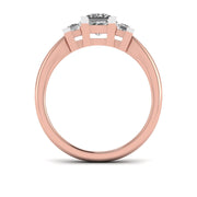 Classic Romance Solitaire Diamond Ring