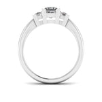 Classic Romance Solitaire Diamond Ring
