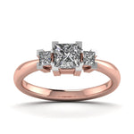 Classic Romance Solitaire Diamond Ring