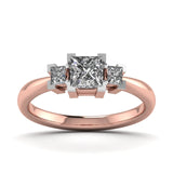 Classic Romance Solitaire Diamond Ring