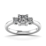 Classic Romance Solitaire Diamond Ring