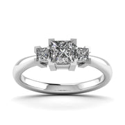 Classic Romance Solitaire Diamond Ring