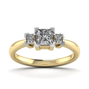 Classic Romance Solitaire Diamond Ring