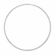 Classic Diamond Tennis Necklace