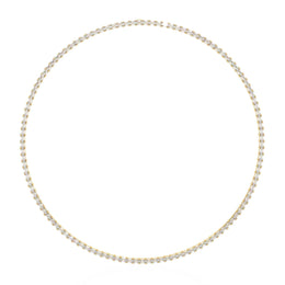 Classic Diamond Tennis Necklace