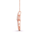 Classy Loop Diamonds Pendant