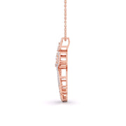 Classy Loop Diamonds Pendant