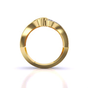 Classy Shimmering Diamond Cluster Ring