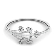 Cluster Diamond Bangle