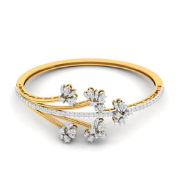 Cluster Diamond Bangle