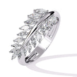 Leaflet Lab Grown Diamond Ring