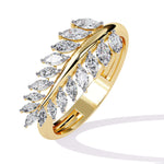 Leaflet Lab Grown Diamond Ring