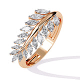 Leaflet Lab Grown Diamond Ring