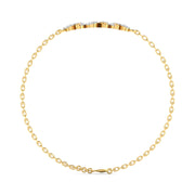 Clustered Flower Trio Diamond Band