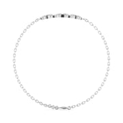 Clustered Flower Trio Diamond Band