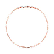 Clustered Flower Trio Diamond Band