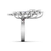 Flare Cocktail Diamond Ring