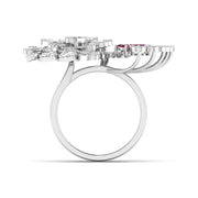 Flare Cocktail Diamond Ring