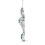 Fancy & Round Shape Diamonds Pendant
