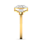 Concentric Circle Diamond Ring