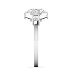 Concentric Circle Diamond Ring