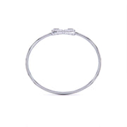Crystal Cuff Diamond Bangle