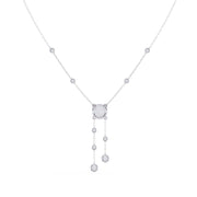 Dainty Crystal Chain Necklace