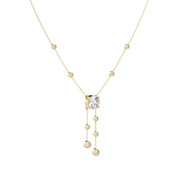 Dainty Crystal Chain Necklace