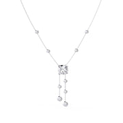 Dainty Crystal Chain Necklace
