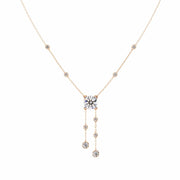 Dainty Crystal Chain Necklace