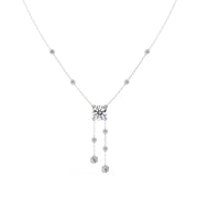 Dainty Crystal Chain Necklace