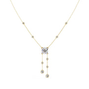 Dainty Crystal Chain Necklace