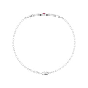 Dainty Diamond Gold Bracelet