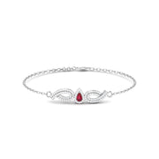 Dainty Diamond Gold Bracelet