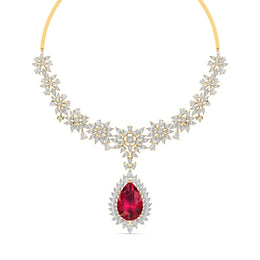 Bridal Necklace with Lab Grown Diamonds