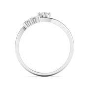 Delicate Diamond Rose Gold Ring