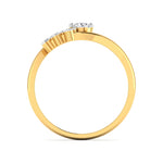 Delicate Diamond Rose Gold Ring