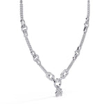 Delicate Necklace with Bow Detail
