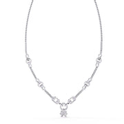 Delicate Necklace with Bow Detail