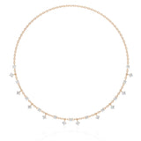 Delicate Stone Drop Choker