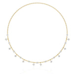 Delicate Stone Drop Choker