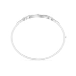 Modern Infinity Diamond Bangle