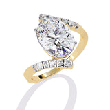 2.2 Carat Solitaire Lab-Grown Diamond Ring