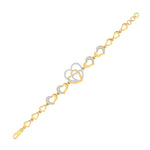 Diamond Accent Heart Bracelet