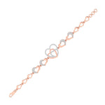 Diamond Accent Heart Bracelet
