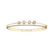 Four-Stone Lab Grown Diamond Bangle