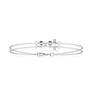 Stylish Diamond Chain Bracelet